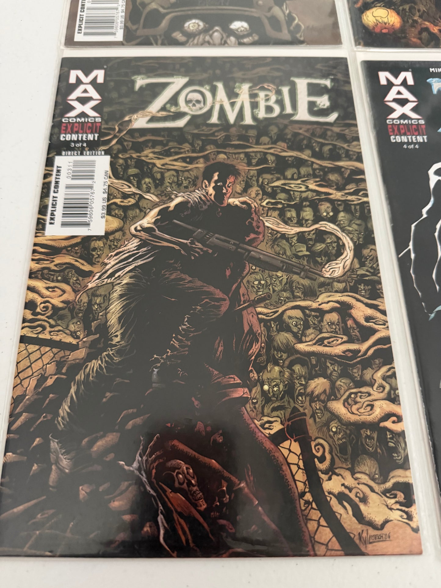 MAX Comics ZOMBIE 1-4 Limited Series *