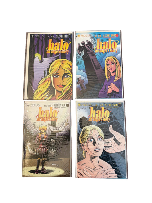 Sirius Comics Halo: An Angel's Story #1–4 Complete Mini Series – Near Mint*