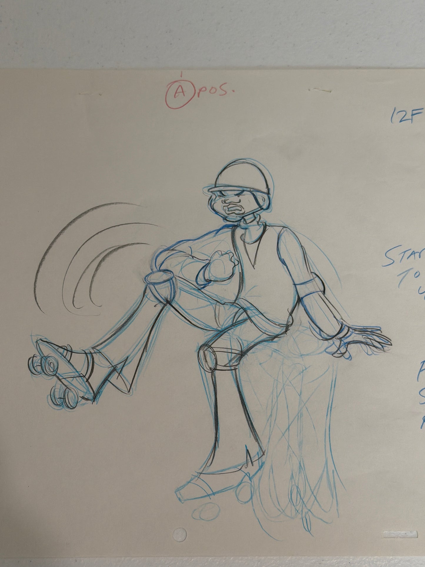 Fat Albert – Original Production Animation Sketch No COA