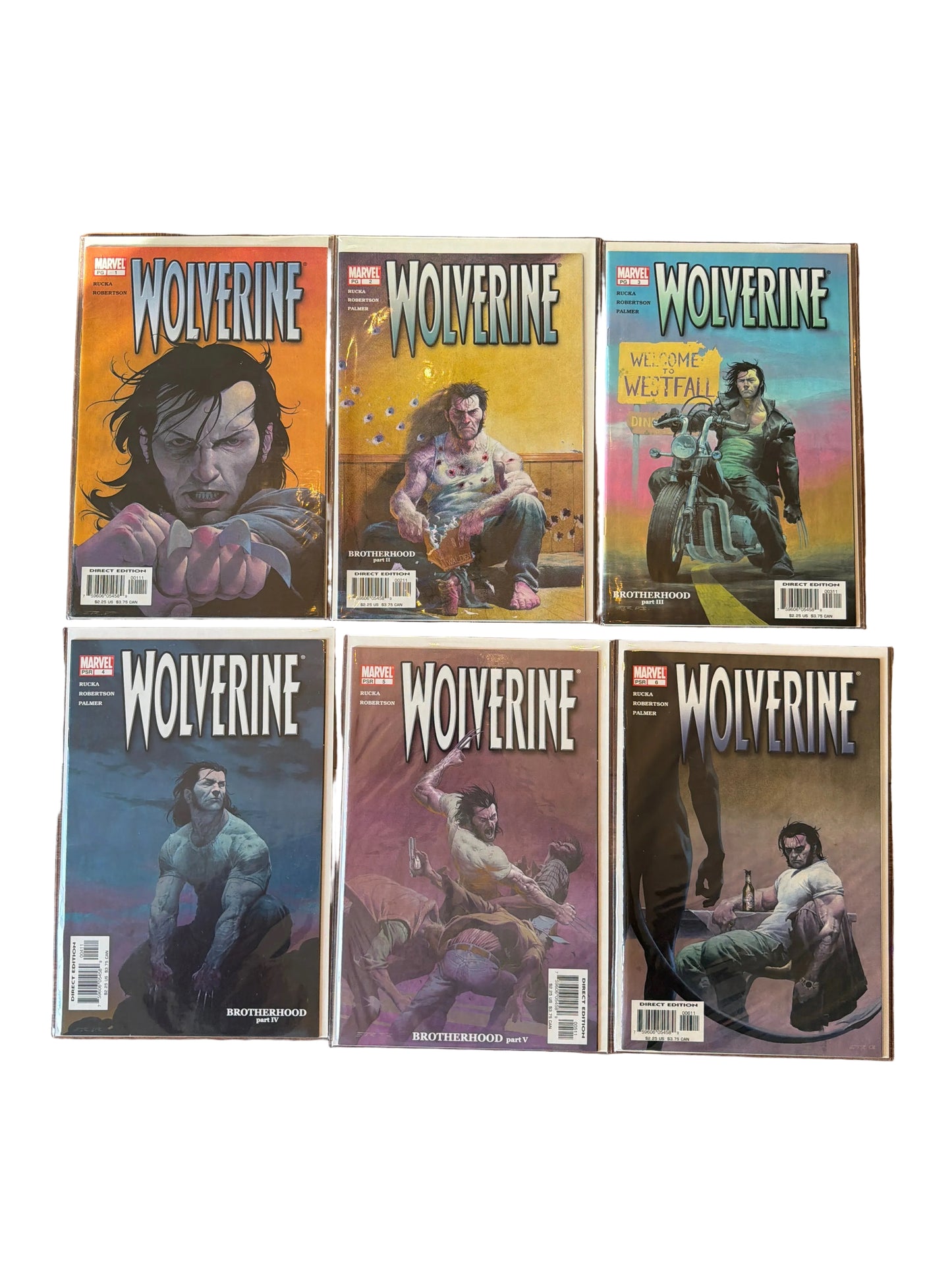 Wolverine Vol 3 Issues 1-6 Nm Condition  *