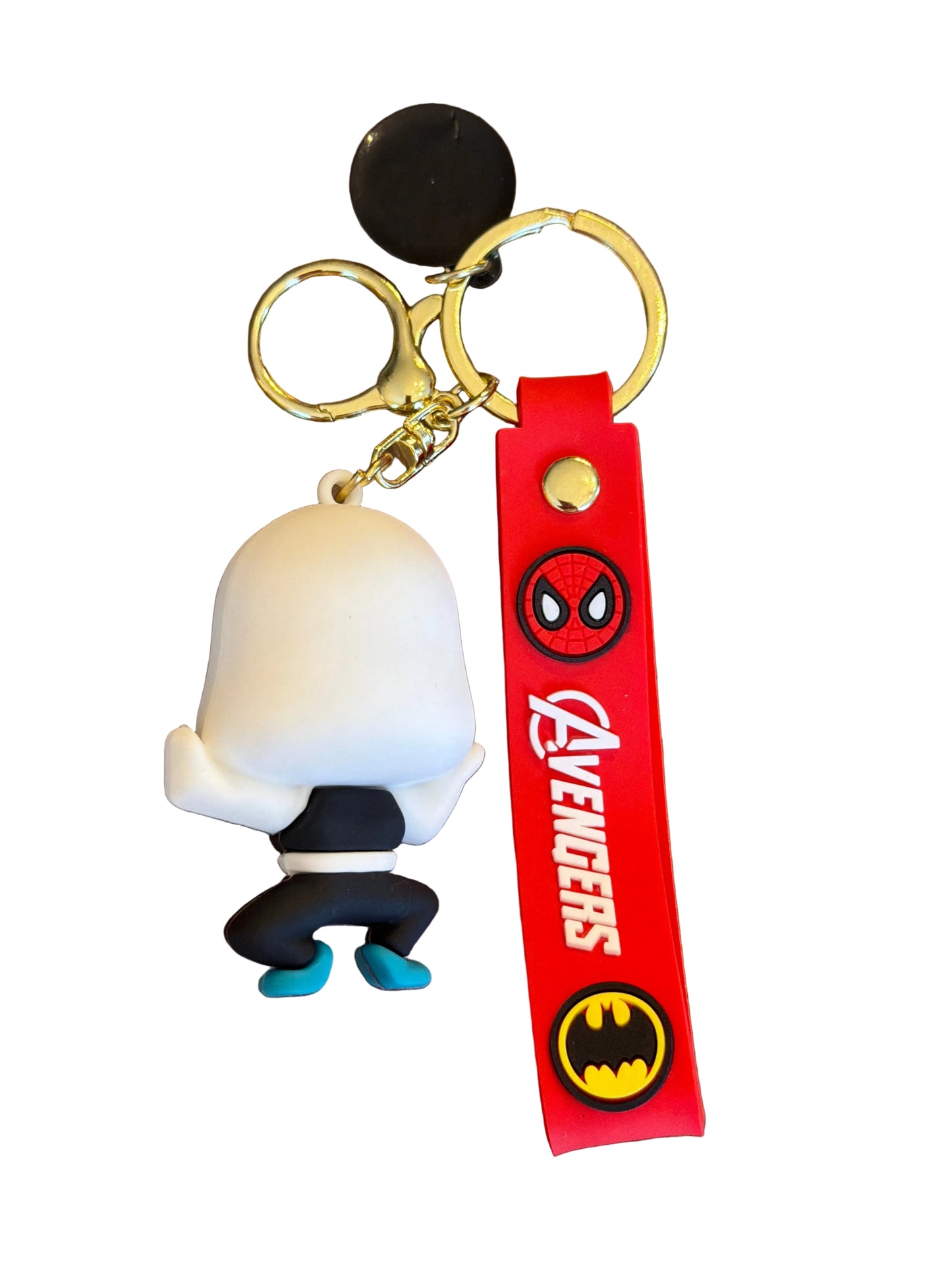 Spider-Gwen Superhero PVC Keychain