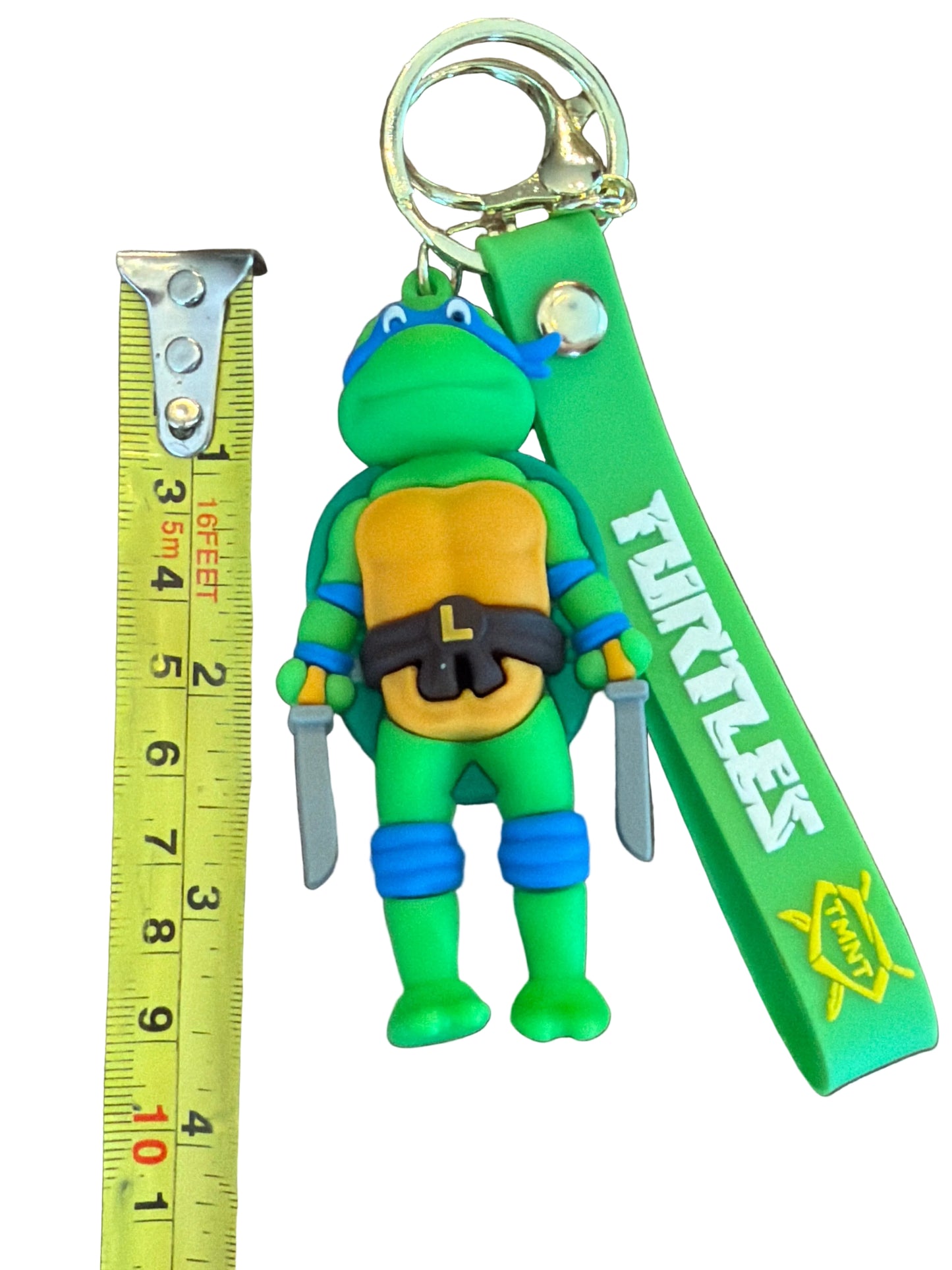 Teenage mutant ninja turtles Leonardo Super Hero PVC Keychain