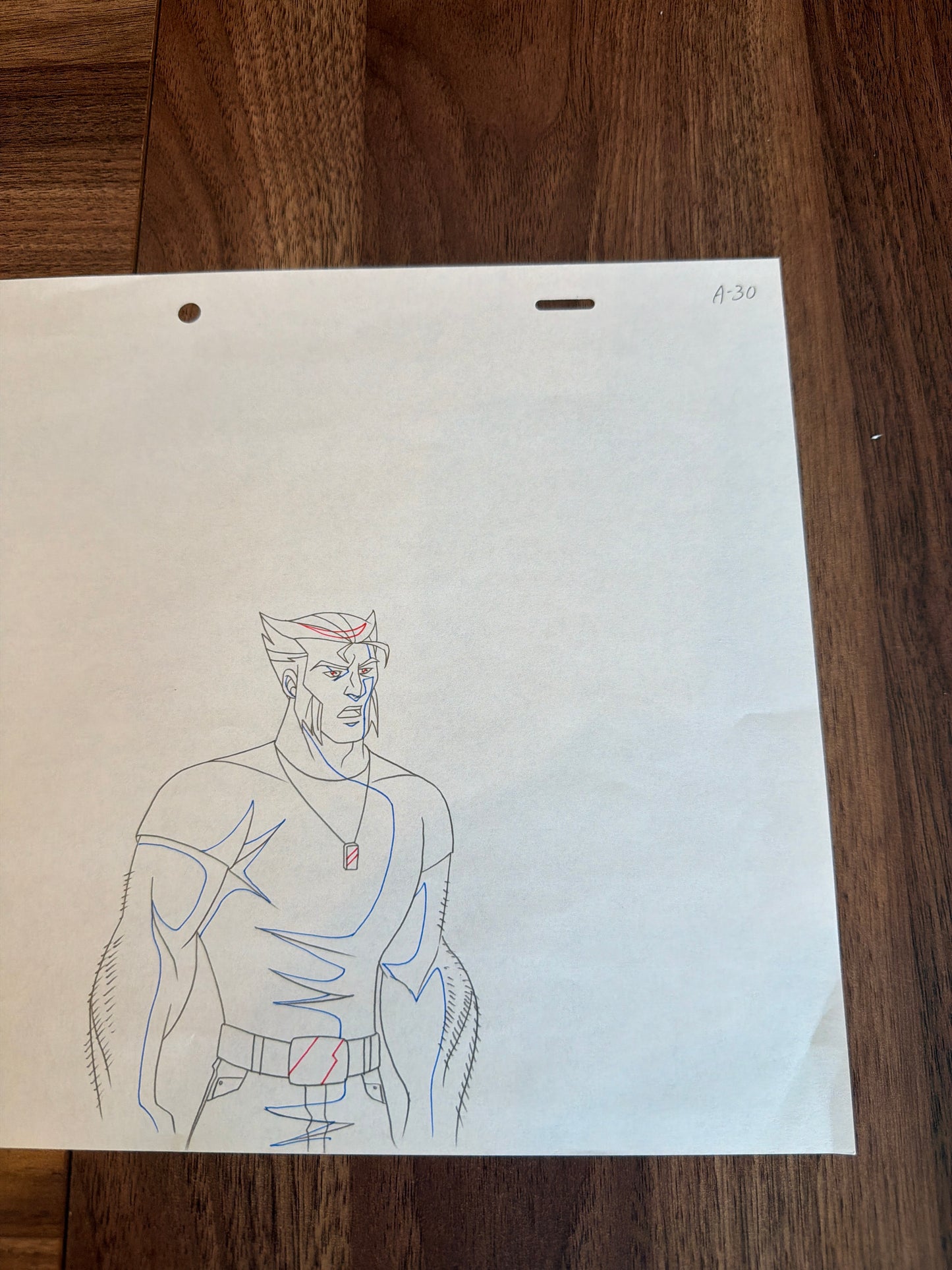 Wolverine and the X-Men Original Production Art Set Ep 1 w/ Animation Legends COA