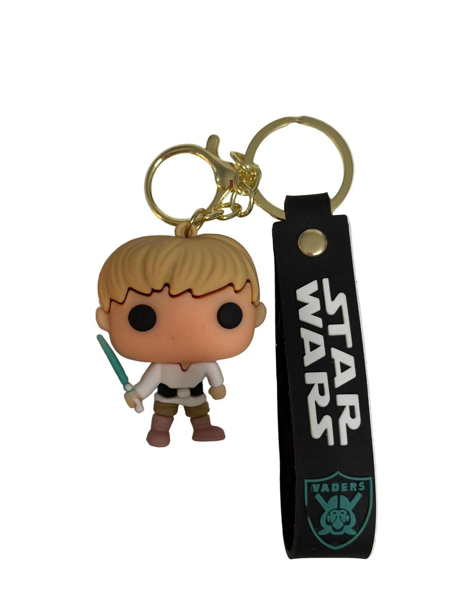 Luke Skywalker Star Wars PVC Keychain – Collectible Bag Tag
