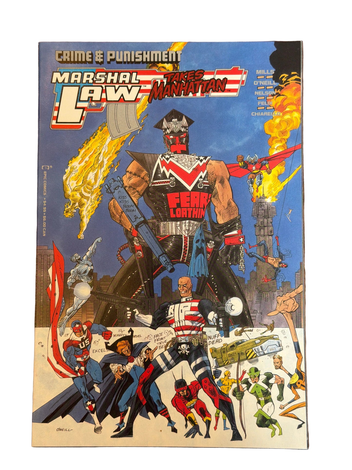 Marshal Law Takes Manhattan One-Shot (1989) Near Mint | Epic Comics*
