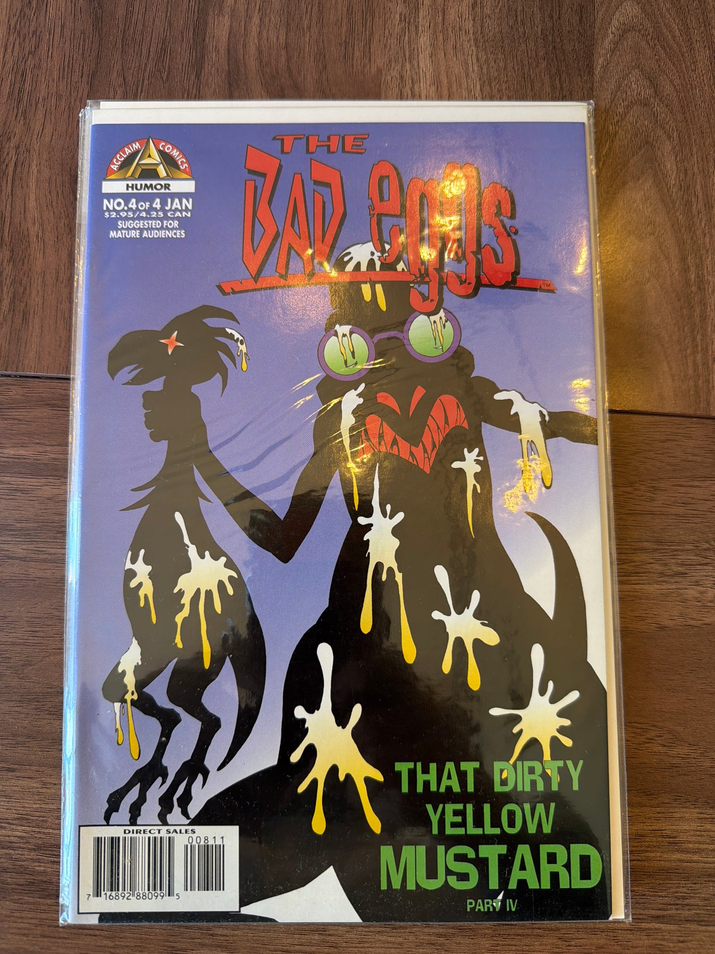 The Bad Eggs: That Dirty Yellow Mustard #1–4 — Complete Mini-Series (Near Mint)*