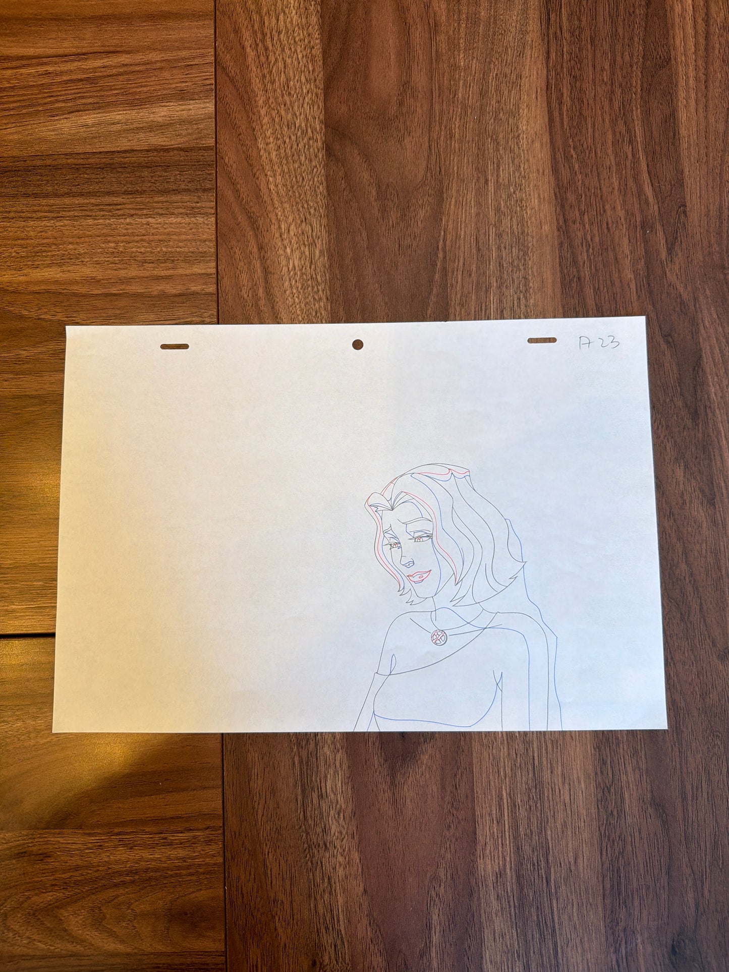 Wolverine and the X-Men Original Production Art Lot - Kitty Pryde Sequence Set Ep 1 COA Not Included