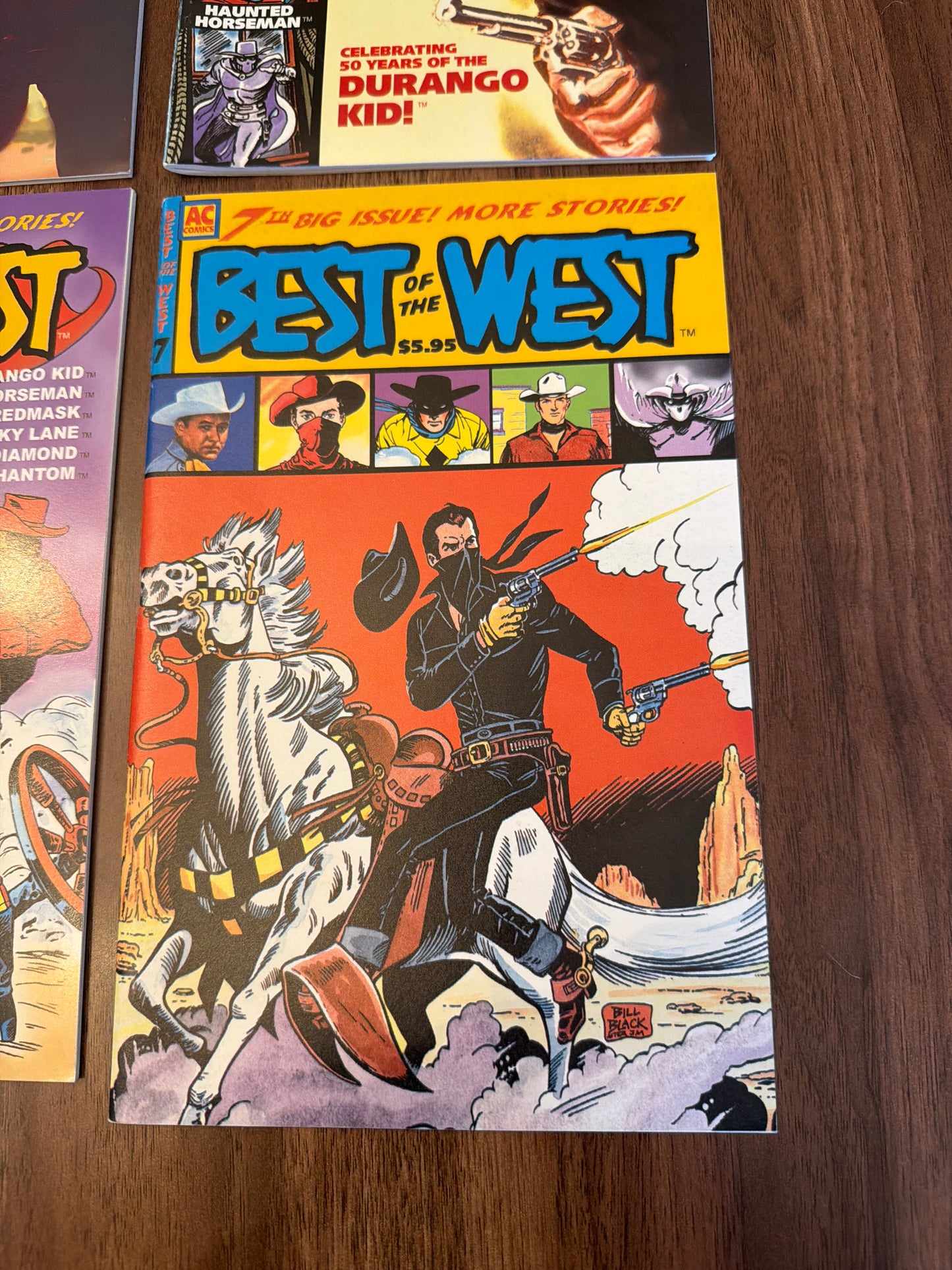 AC Comics Best of the West #4–7 – Lot of 4 – Digest Size – Near Mint*