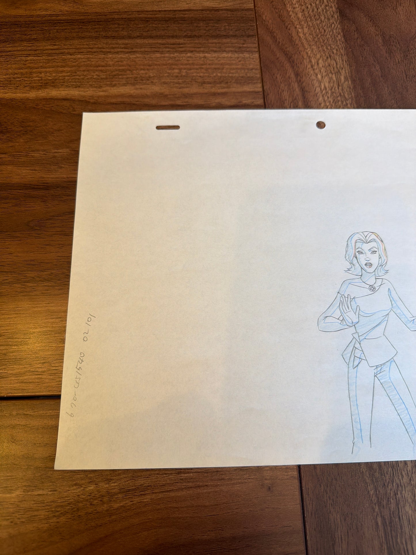 Wolverine and the X-Men Original Production Art Lot - Kitty Pryde Sequence Set Ep 1 COA Not Included