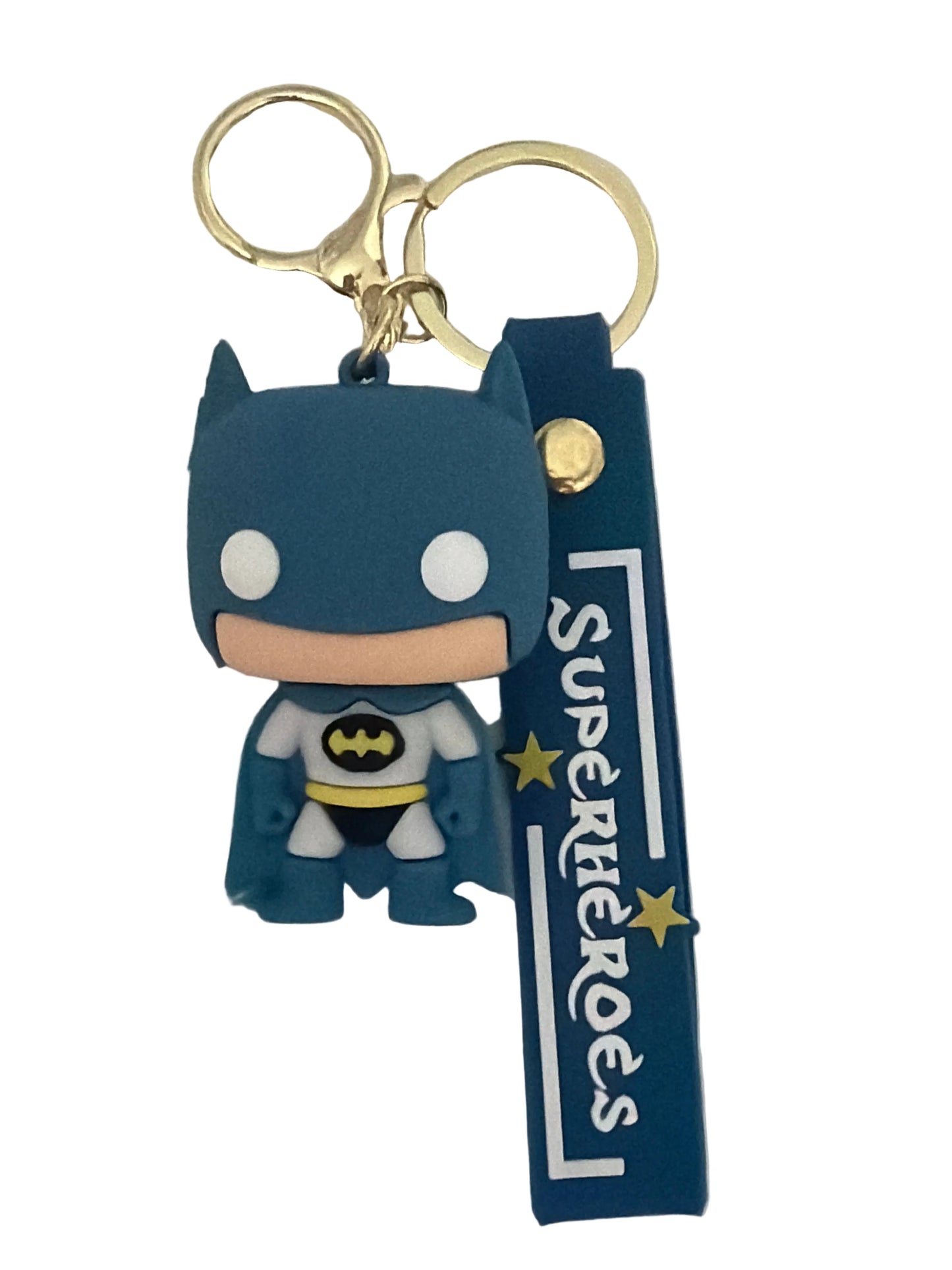 Batman Super Hero PVC Keychain