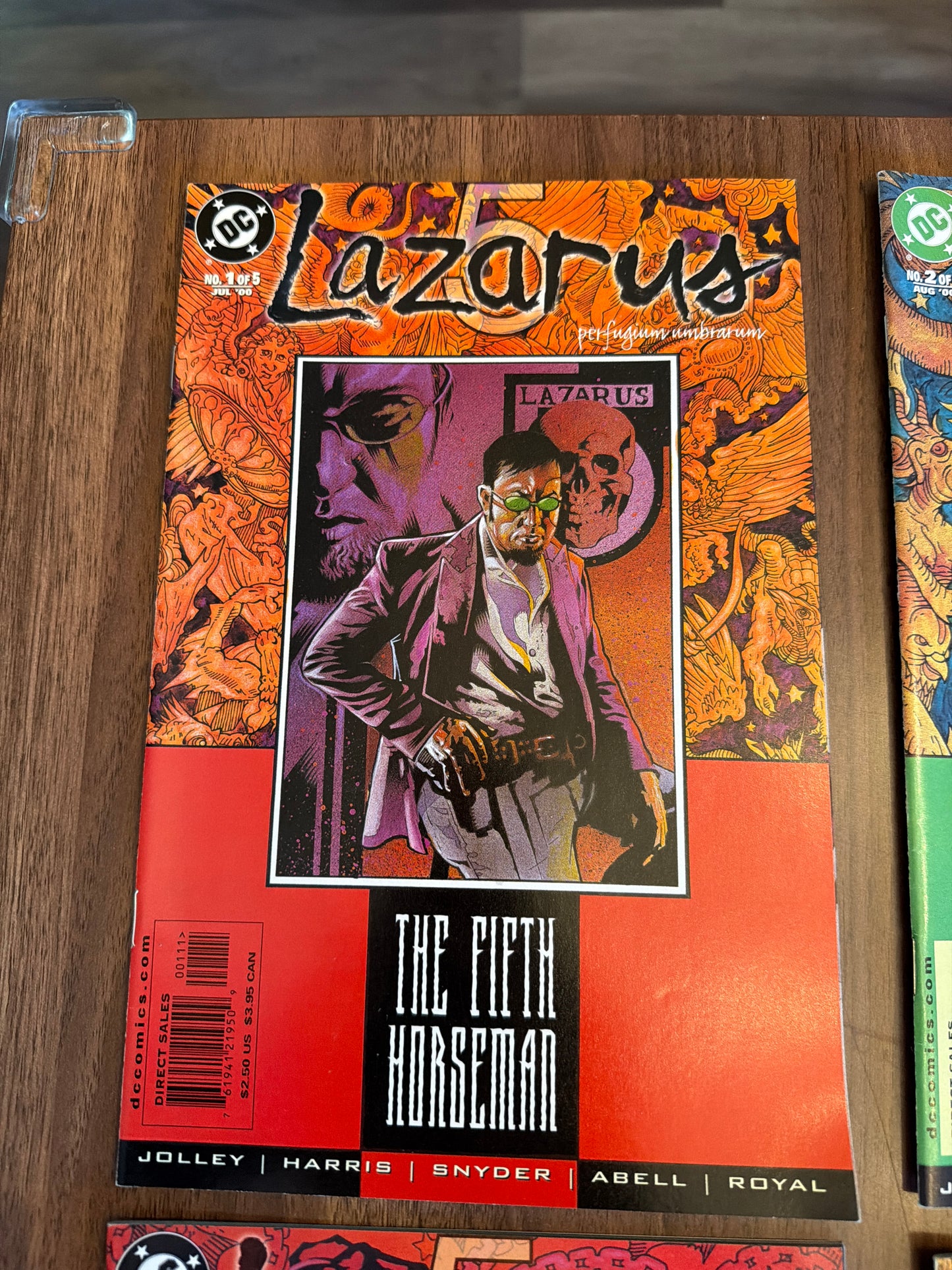 Lazarus 5 Mini Series 1-5 Very Fine - Near Mint Condition DC Comics*