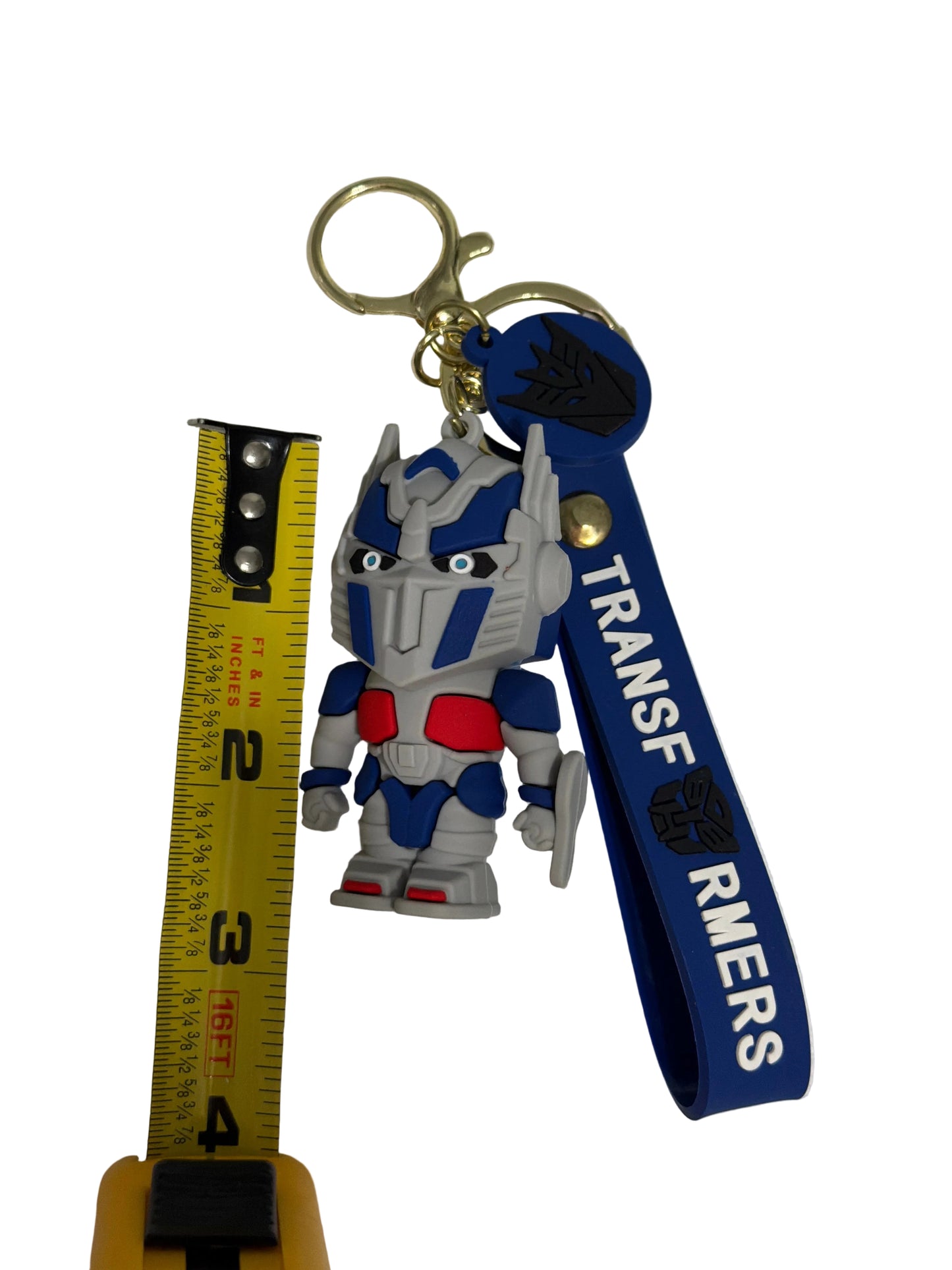Optimus Prime PVC Keychain — Transformers Collectible (Style 2)