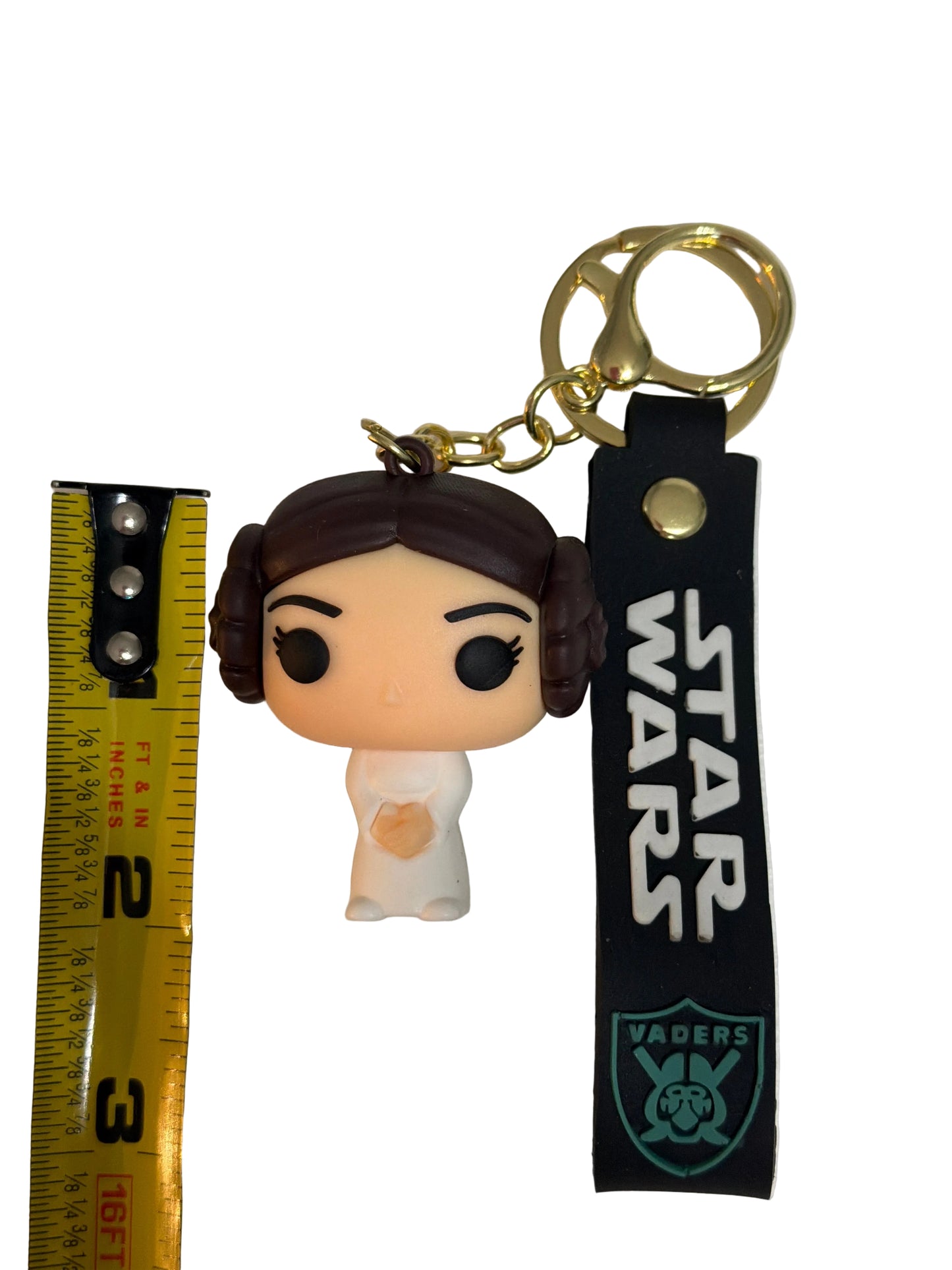 Princess Leia PVC Keychain — Star Wars Collector Series