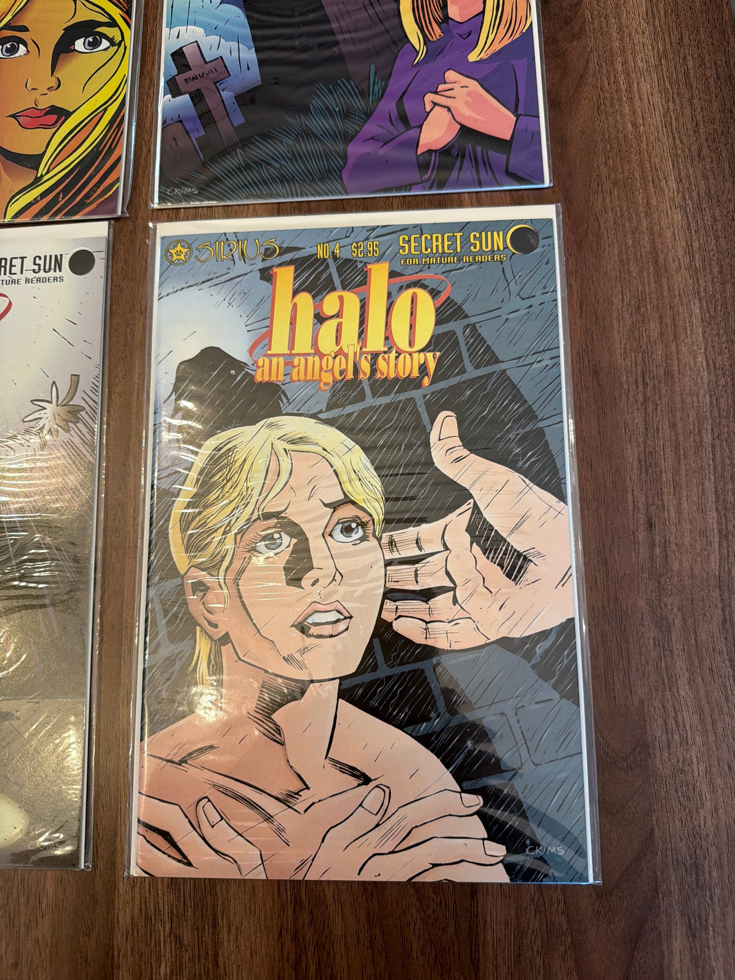 Sirius Comics Halo: An Angel's Story #1–4 Complete Mini Series – Near Mint*