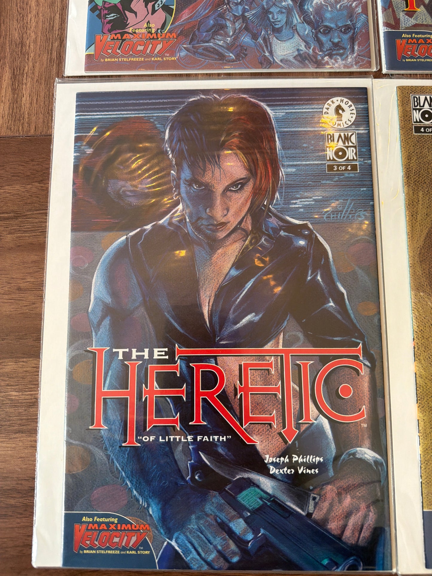 The Heretic Dark Horse Comics 1-4 Nm Condition *
