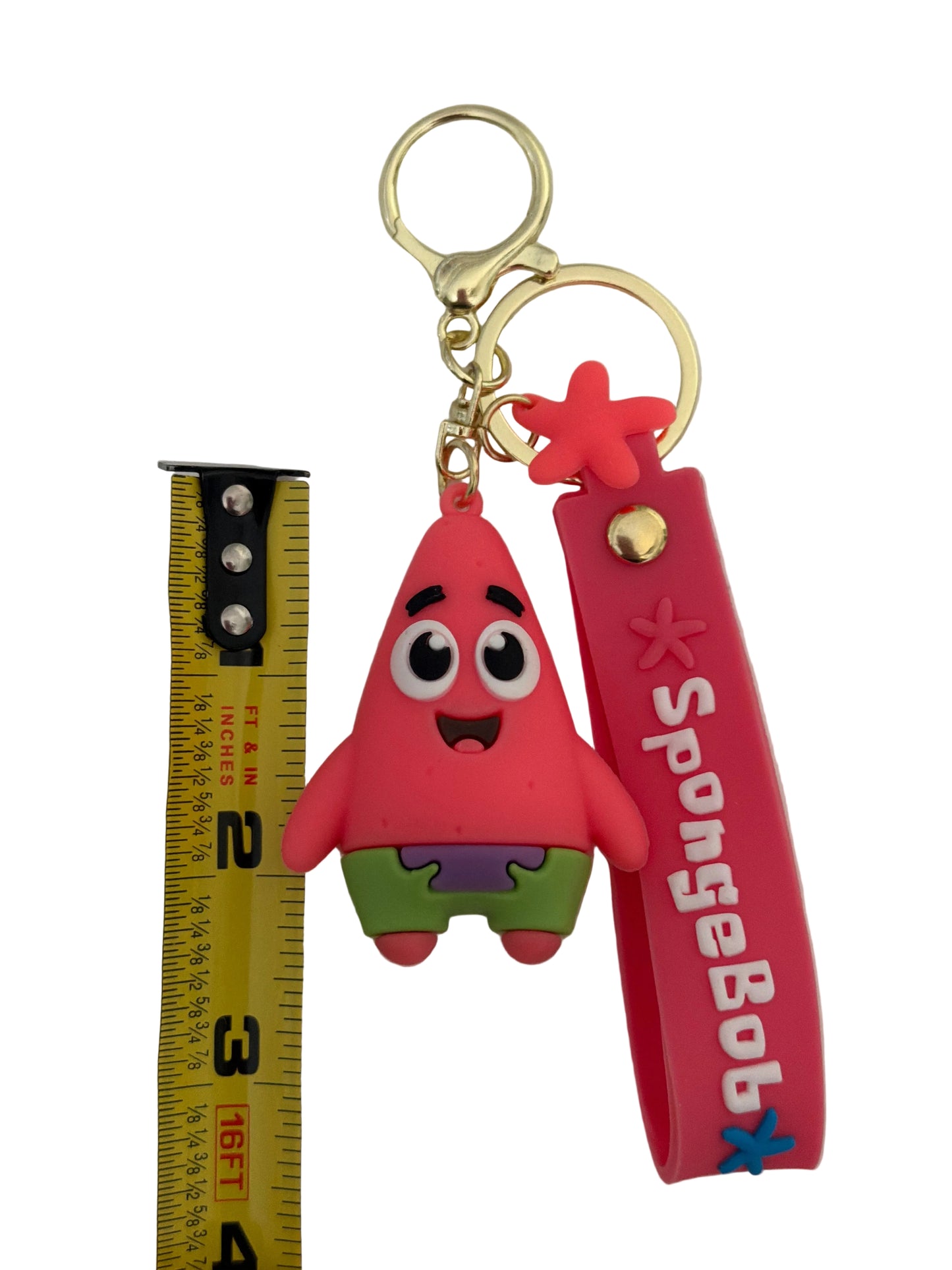 Patrick Star SpongeBob SquarePants TV Themed PVC Keychain