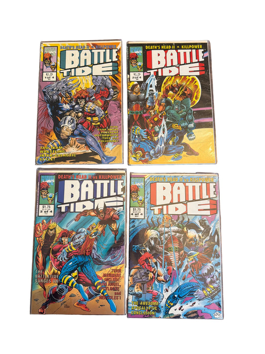 Battle Tide 1-4 Marvel Comics Mini Series Near Mint Condition*