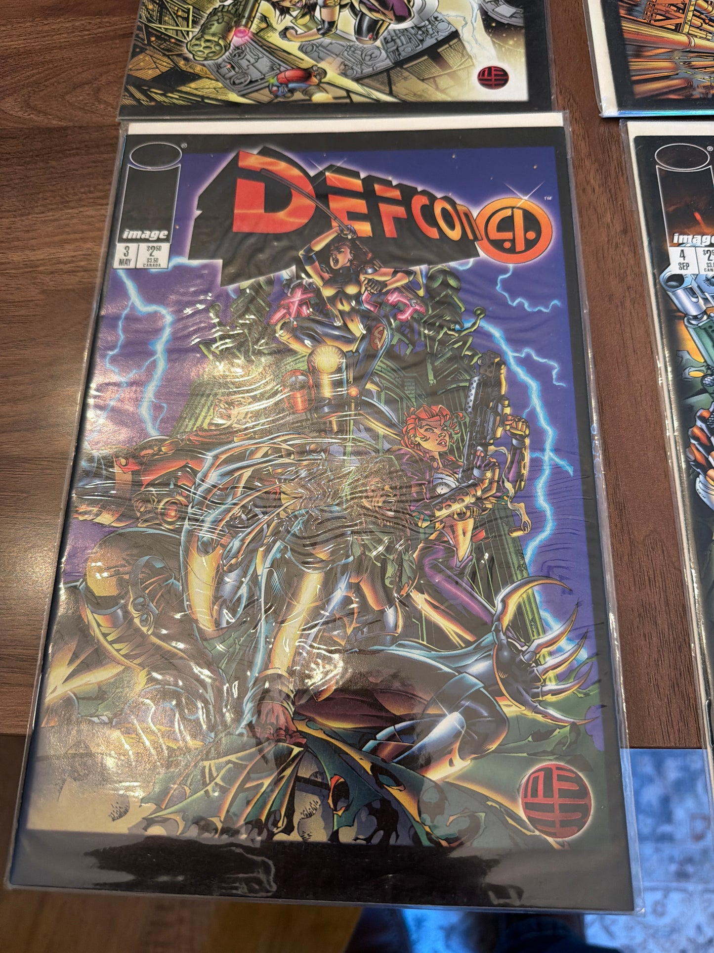 Image Comics Defcon 4 #1–4 – Lot of 6 w/ 3 Variant #1s – VF/NM*
