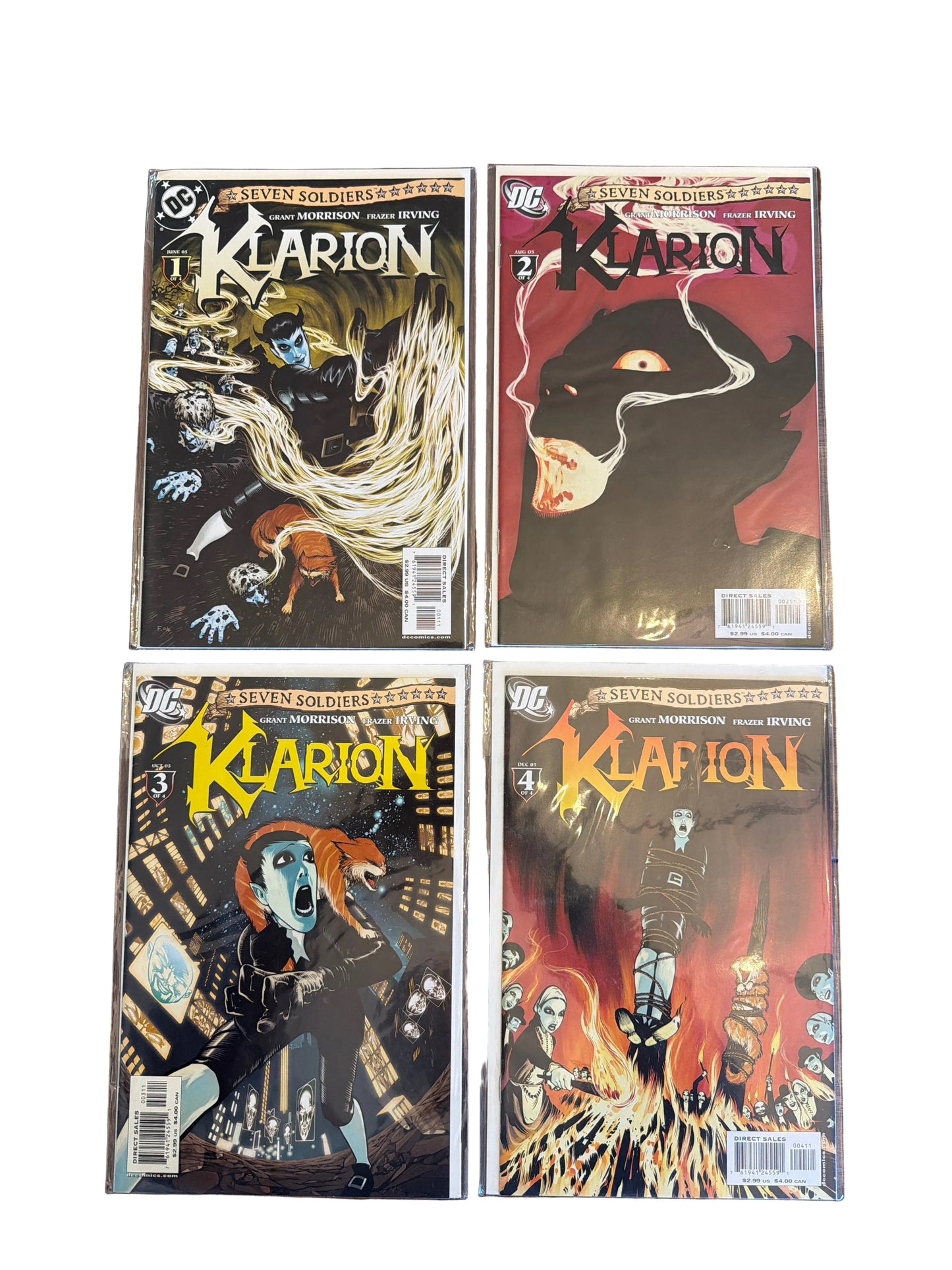 DC Comics Seven Soldiers Klarion (Witch Boy) 1-4 Near Mint Condition*