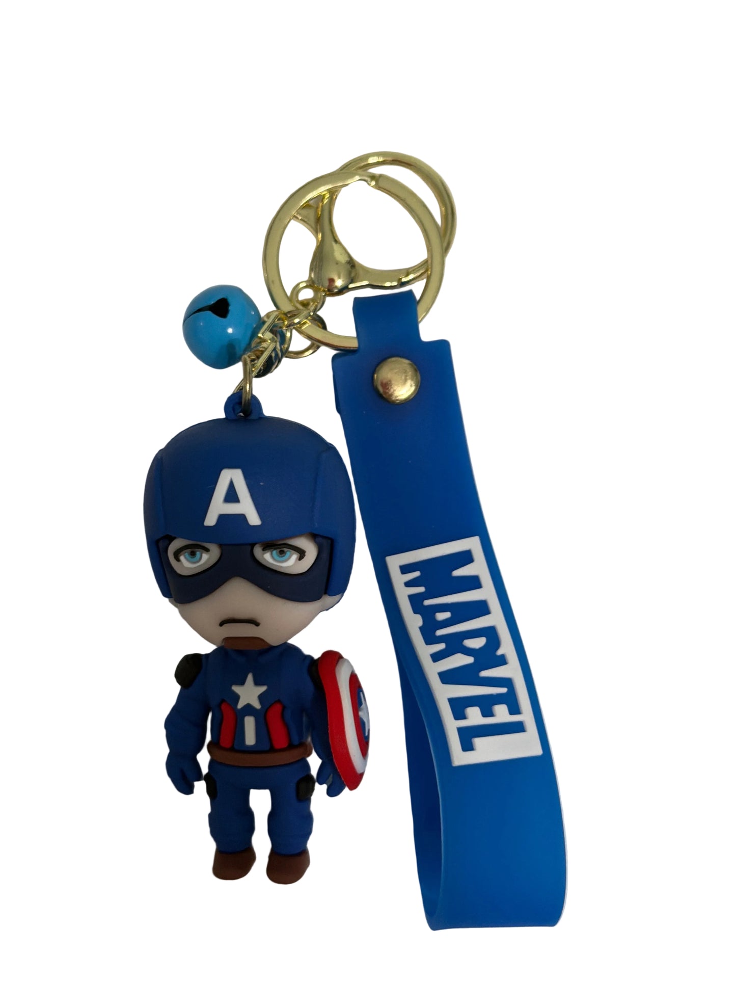 Captain America SKU 2 Marvel PVC Keychain – Collectible Bag Tag