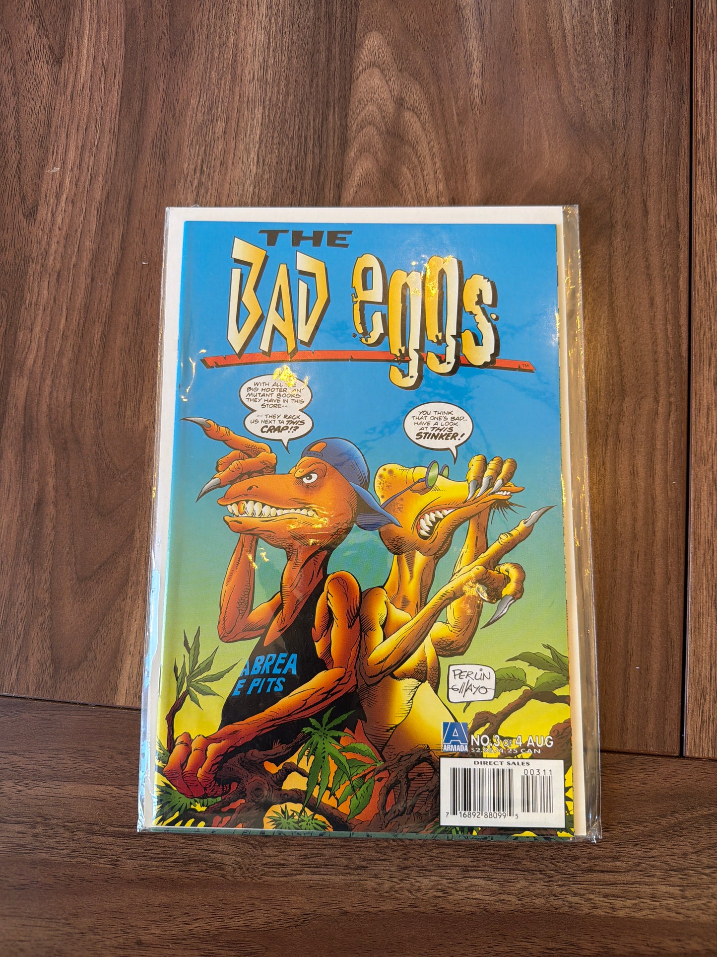 The Bad Eggs Mini Series #1, 3 & 4 — Near Mint (Missing #2)*