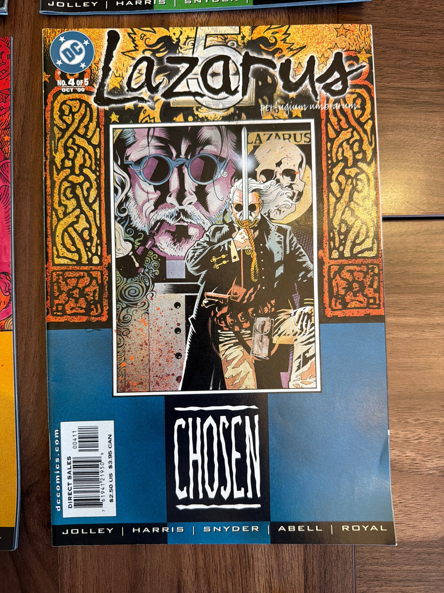 Lazarus 5 Mini Series 1-5 Very Fine - Near Mint Condition DC Comics*