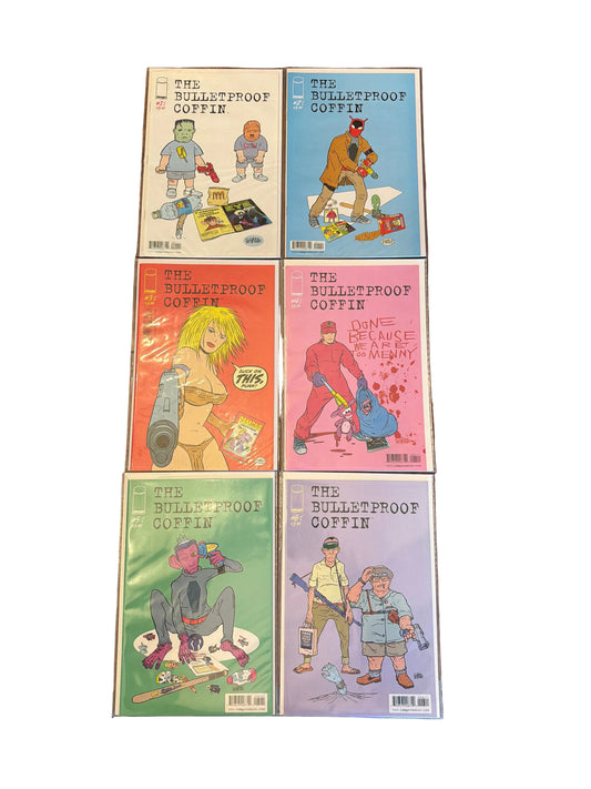 Image Comics The Bulletproof Coffin #1-6 Complete Mini Series – VF/NM*