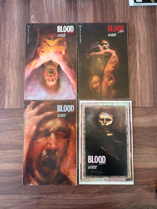 Blood: A Tale Vol. 1–4 Complete Set — Epic Comics (Fine/Reader Condition)*