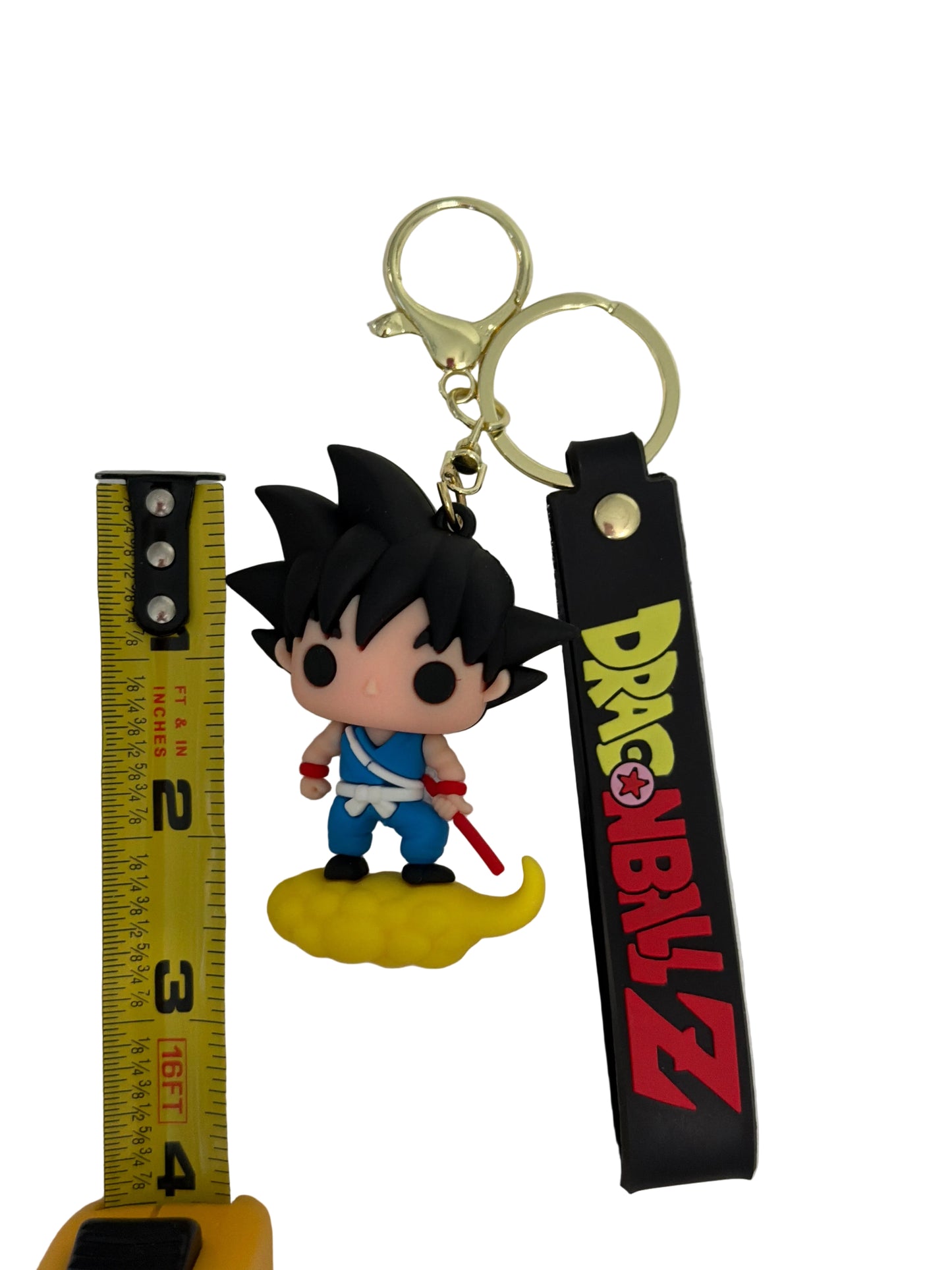 Goku Dragon Ball Z PVC Keychain – Premium Collectible Bag Tag