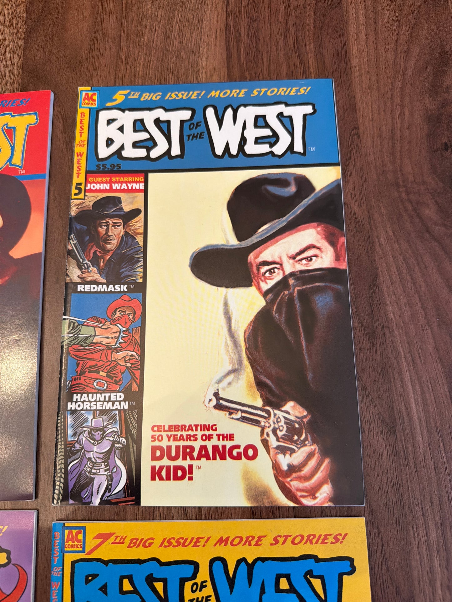 AC Comics Best of the West #4–7 – Lot of 4 – Digest Size – Near Mint*