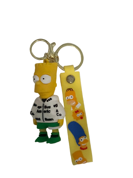 Bart Simpson, The Simpsons TV Themed PVC Keychain