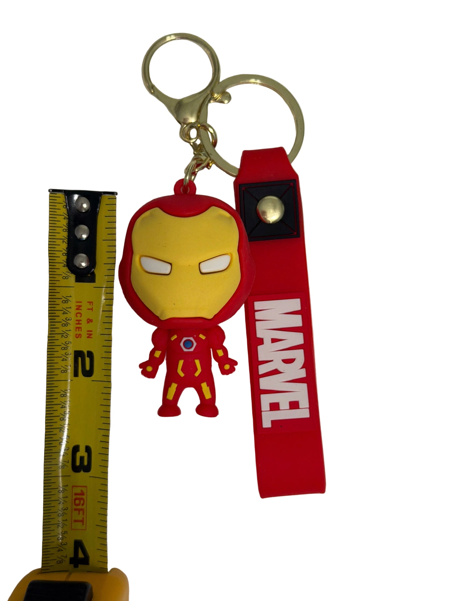 Iron Man Marvel SKU 1 PVC Keychain – Premium Collectible Bag Tag