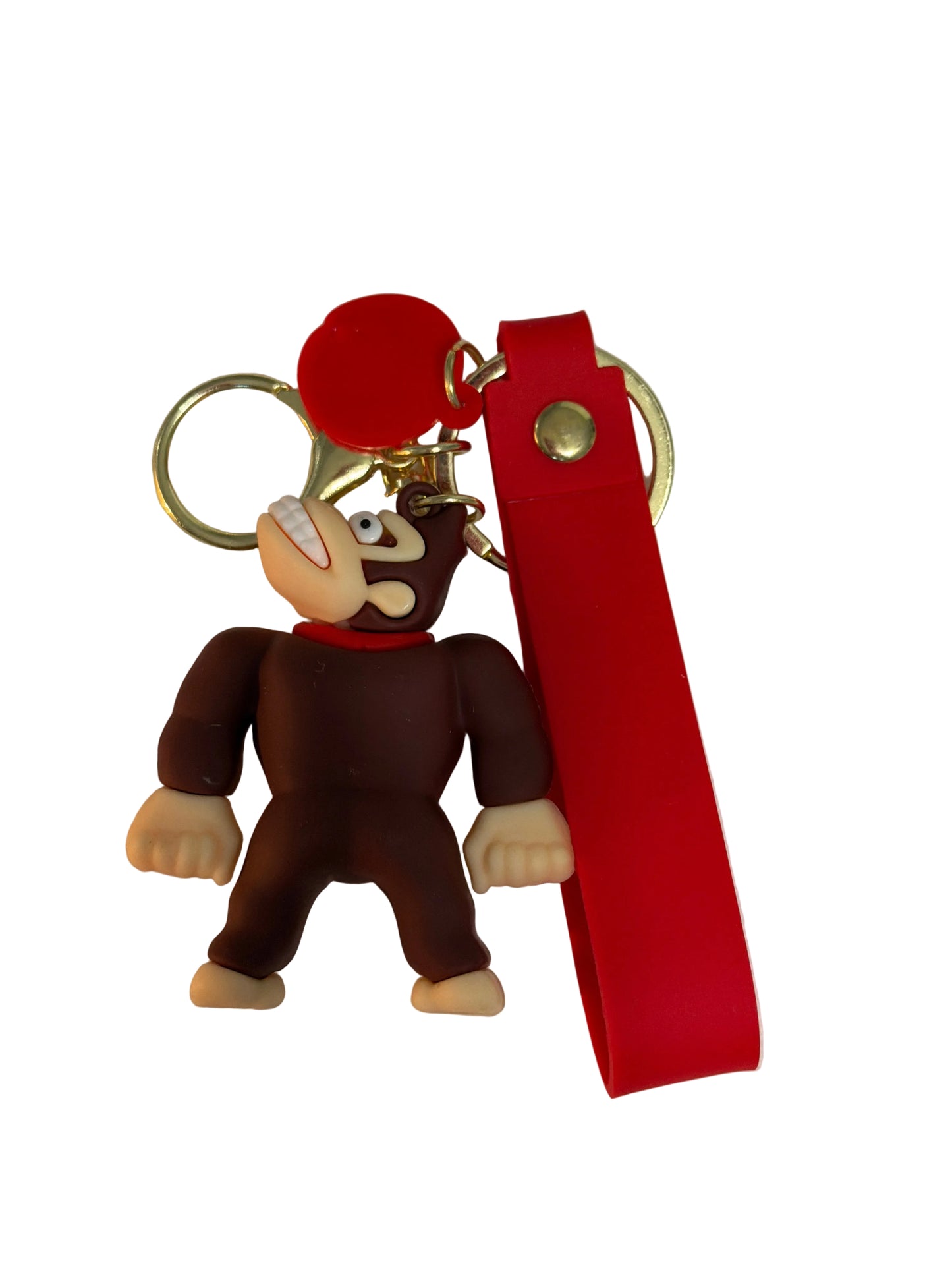 Donkey Kong Super Mario brothers ￼TV Themed PVC Keychain ￼