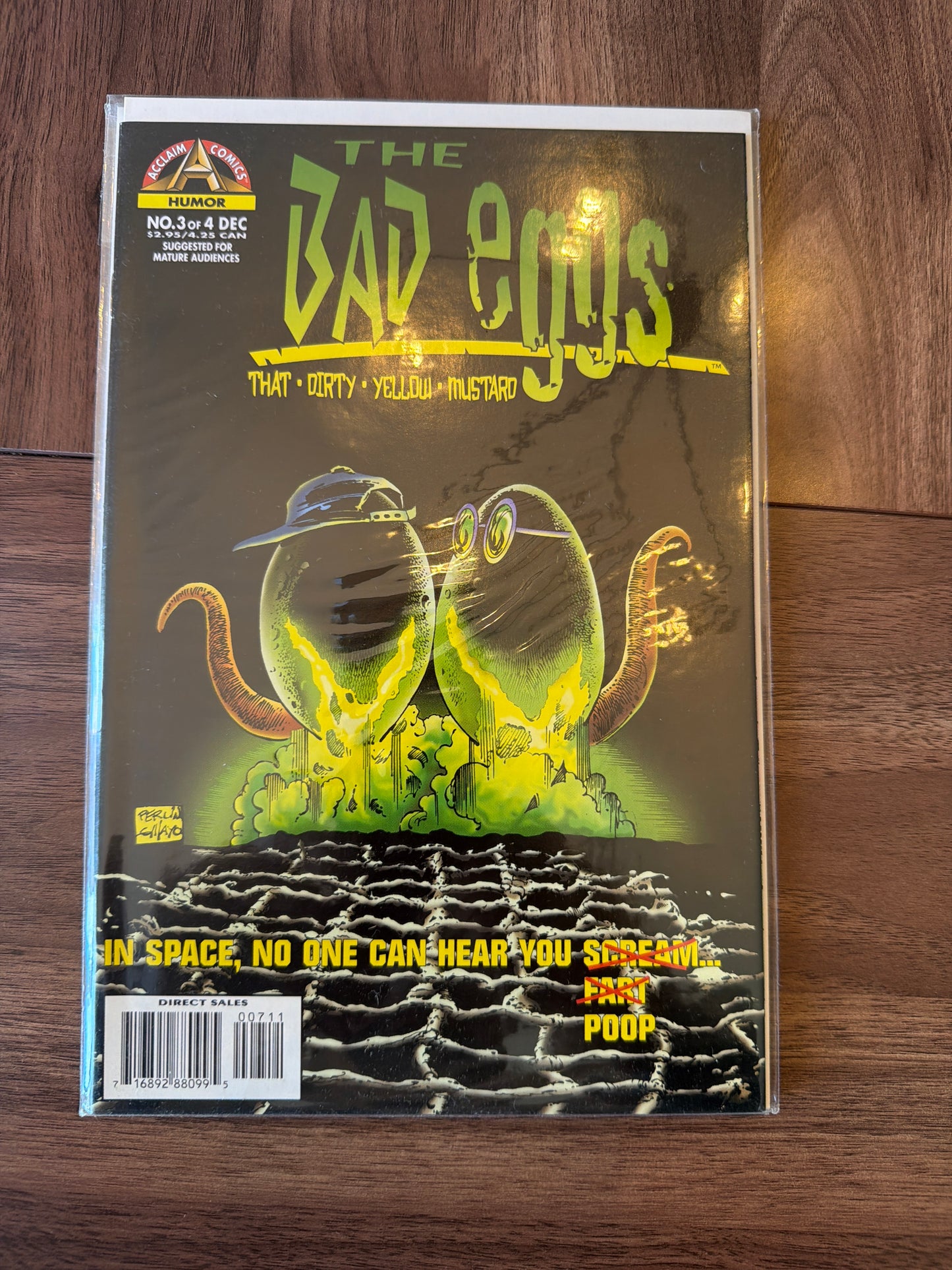 The Bad Eggs: That Dirty Yellow Mustard #1–4 — Complete Mini-Series (Near Mint)*