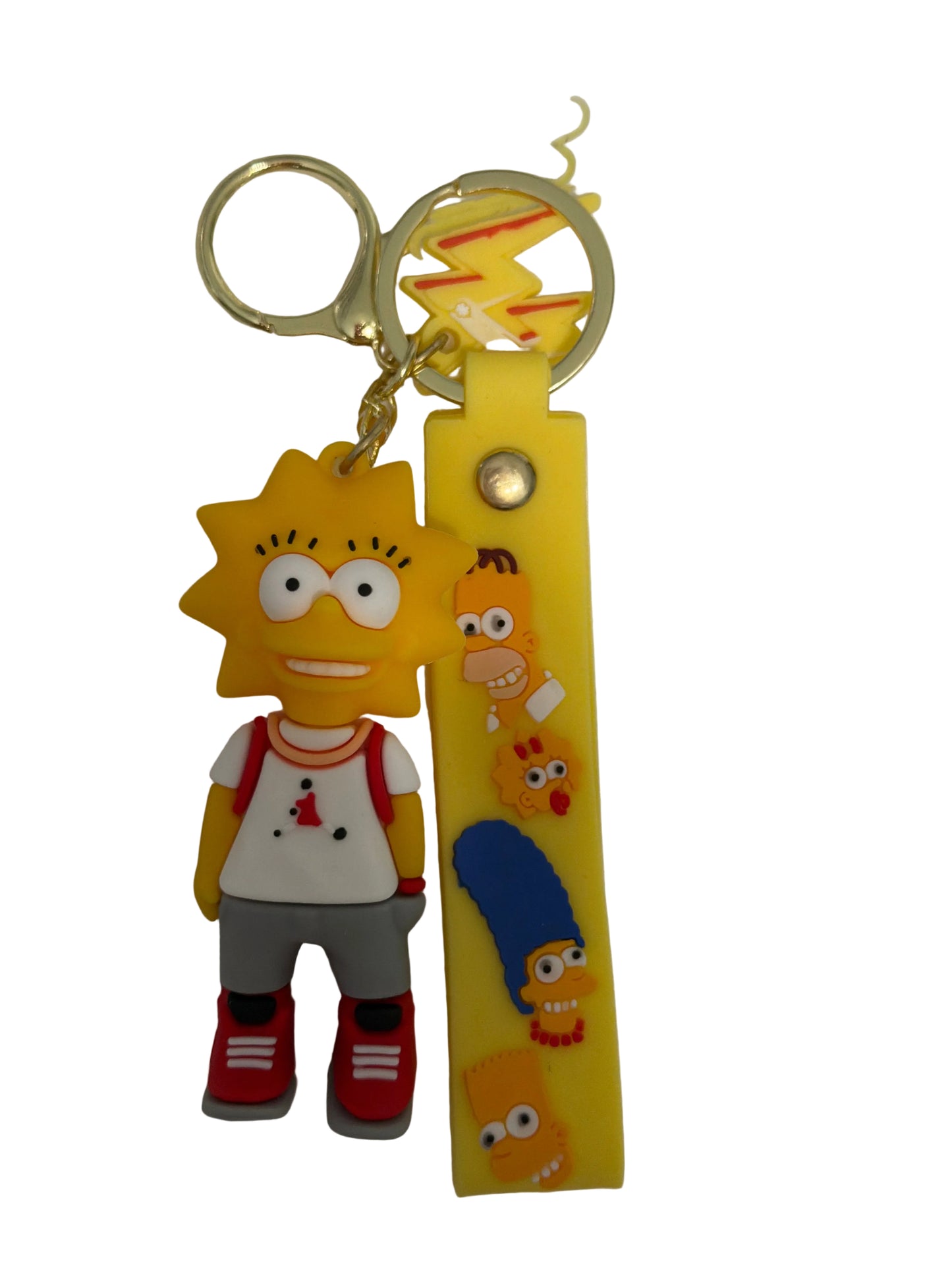 Lisa, The Simpsons TV Themed  PVC Keychain