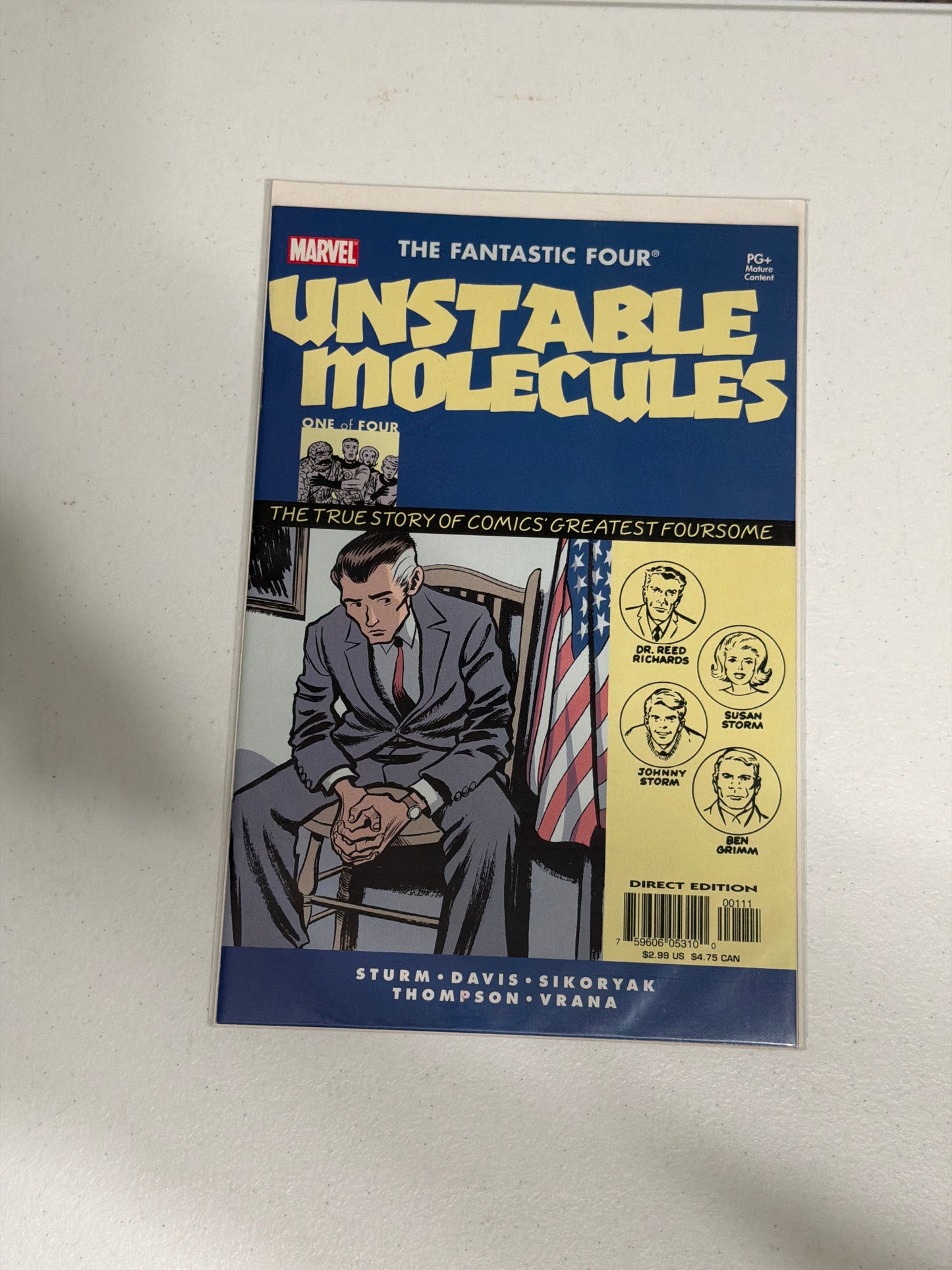 Fantastic Four: Unstable Molecules #1-4 Complete Mini-Series (2003) Marvel Comics | Near Mint Condition *