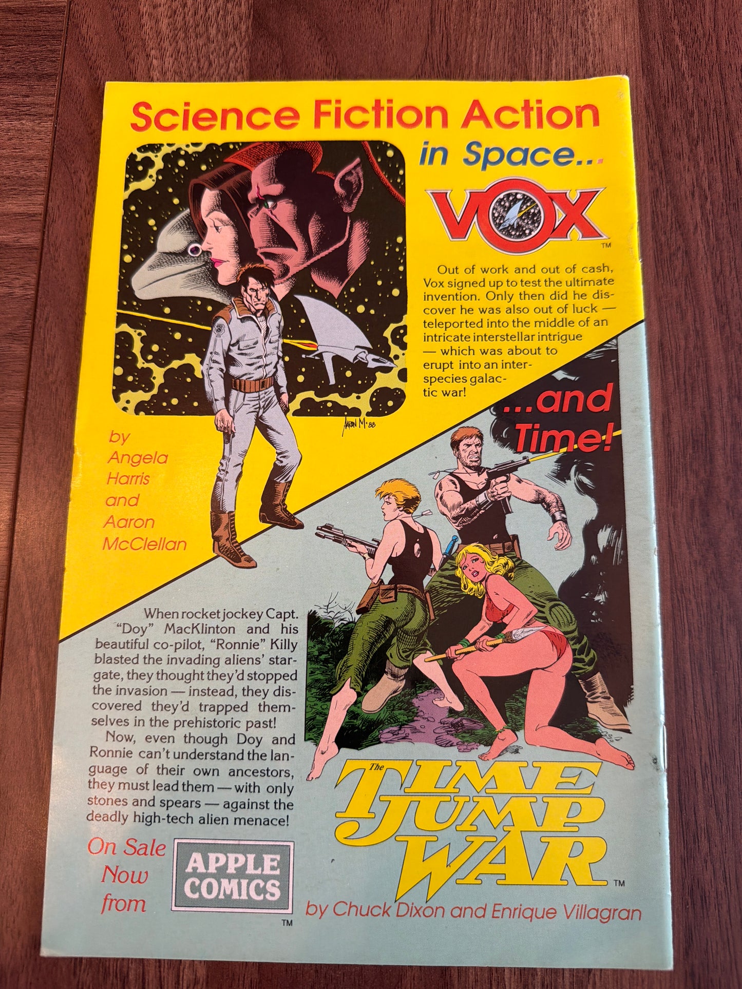 Apple Comics Vox 1-3 Fine Condition *