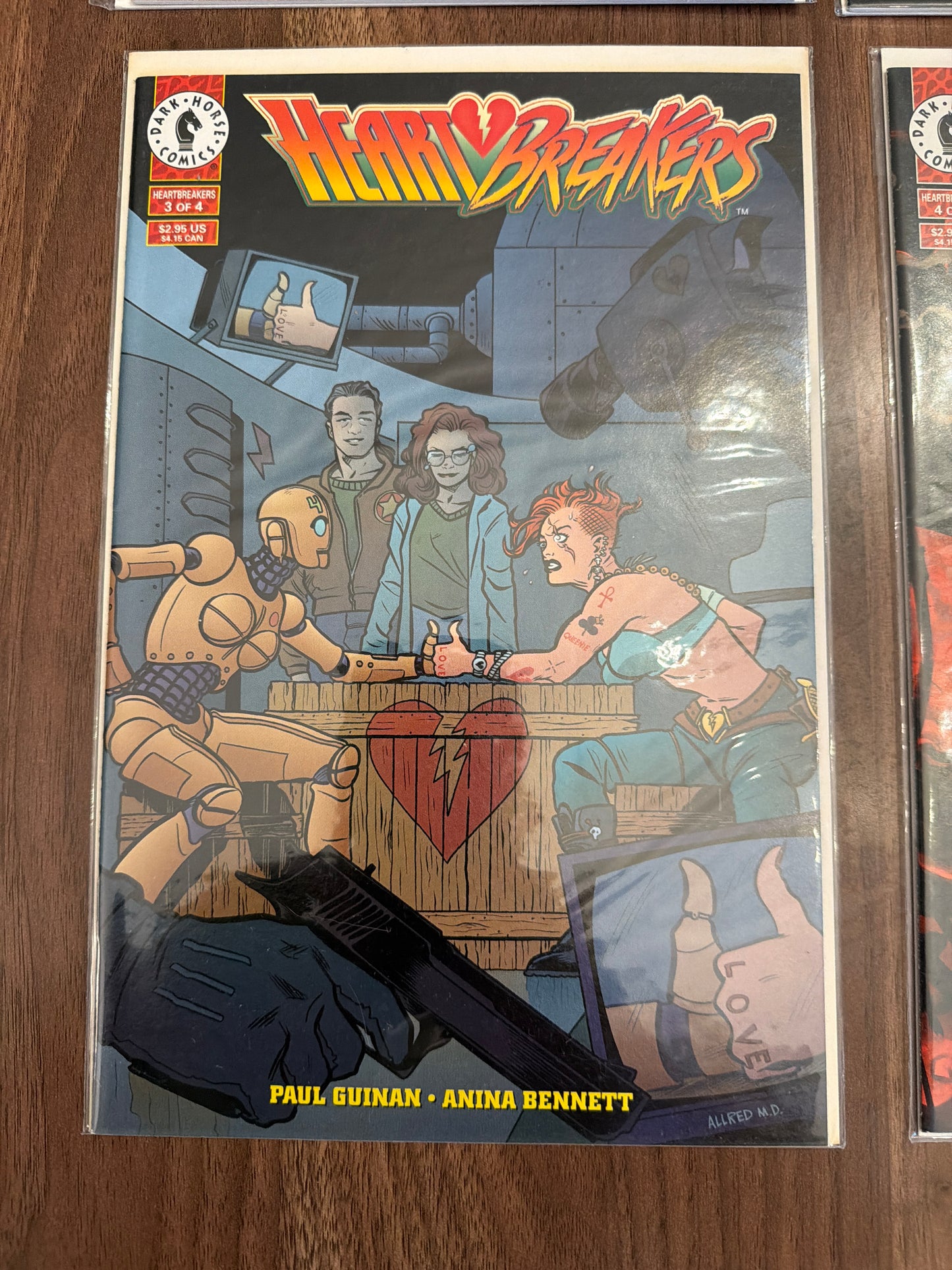 Heart Breakers 1-4 Near Mint Condition Dark Horse Comics*