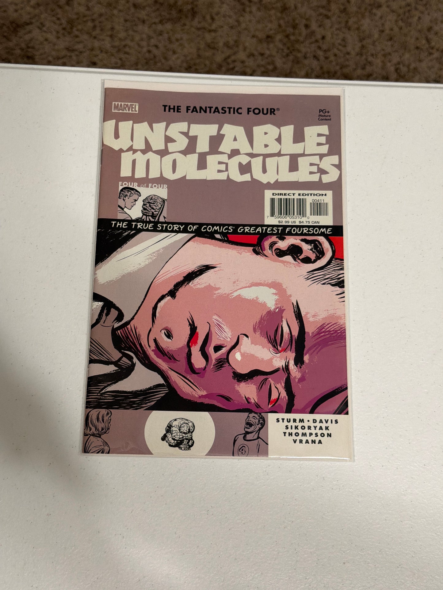 Fantastic Four: Unstable Molecules #1-4 Complete Mini-Series (2003) Marvel Comics | Near Mint Condition *