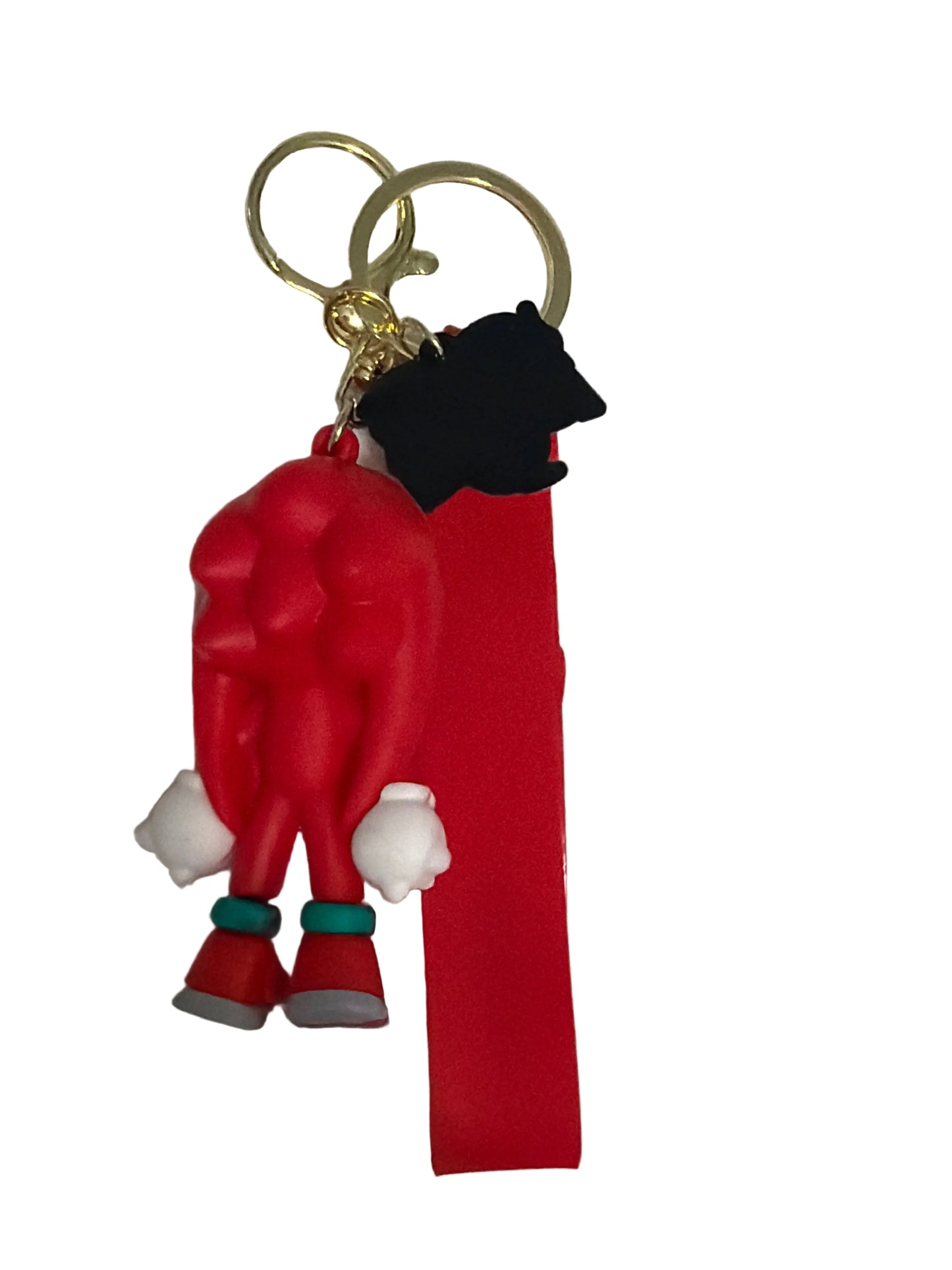 Knuckles, Sonic The Hedgehog TV Themed PVC Keychain