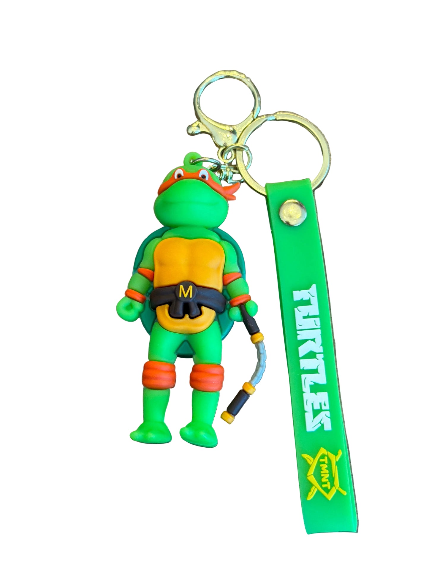 Teenage Mutant Ninja Turtles Michael Angelo Super Hero PVC Keychain