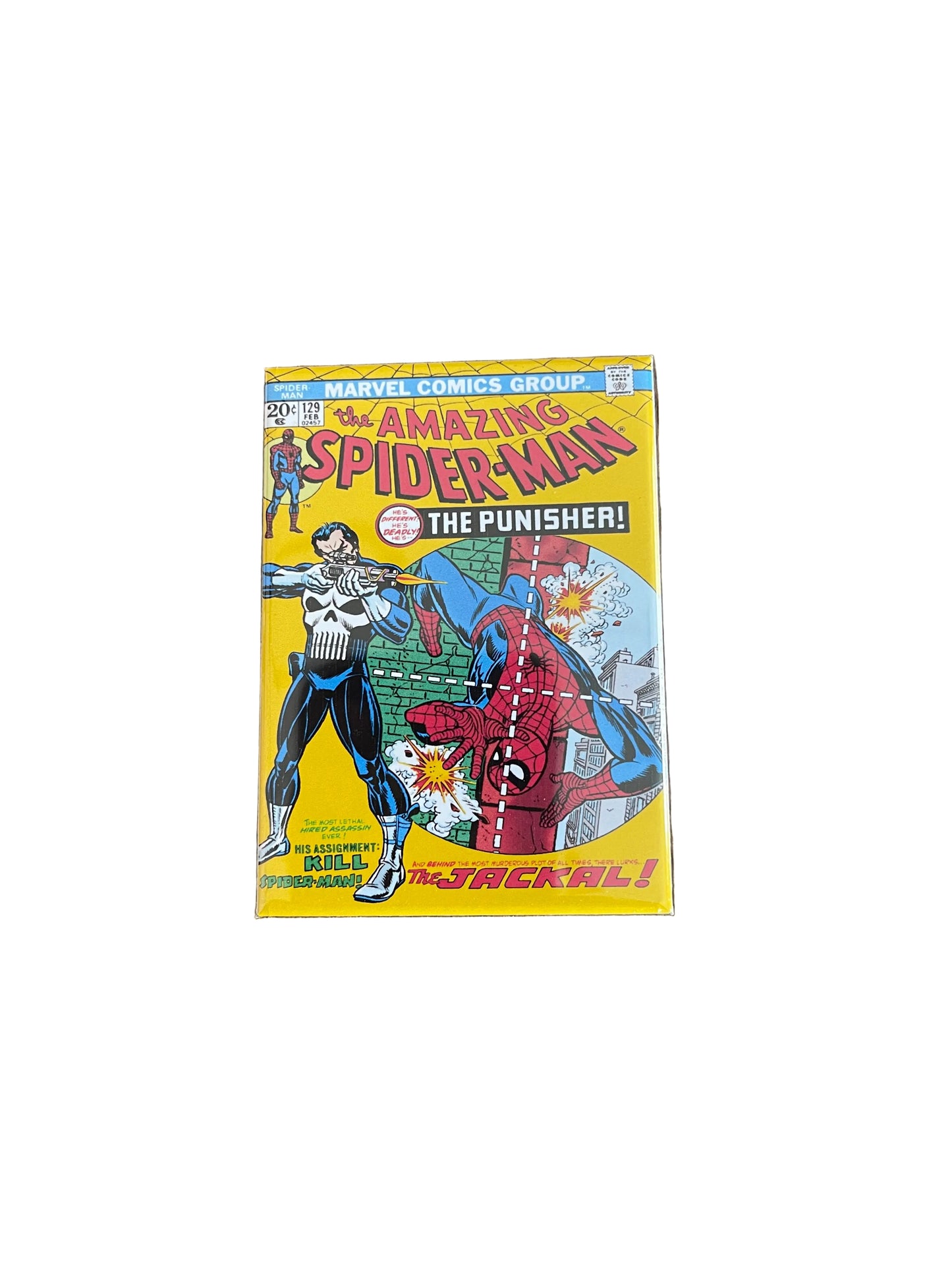 Amazing Spider-Man # 129 Comic Cover Magnet (3.5 x 2.5 inch)