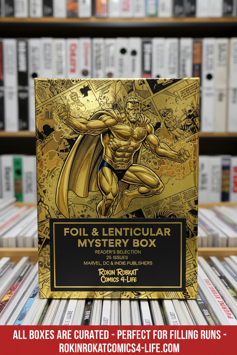 Foil & Lenticular Comic Mystery Box